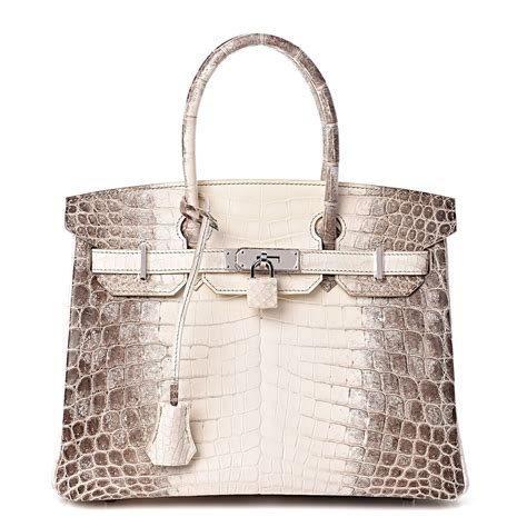 birkin hermes coccodrillo bianco|hermes matte niloticus birkin.